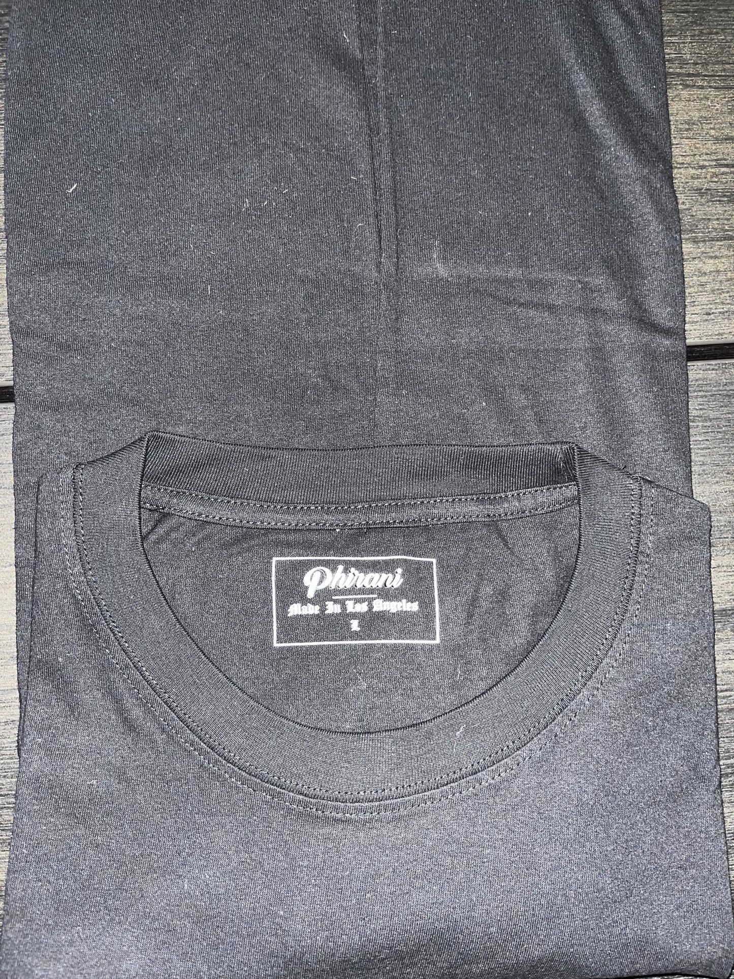 Phirani | Black with White Classic Shirt