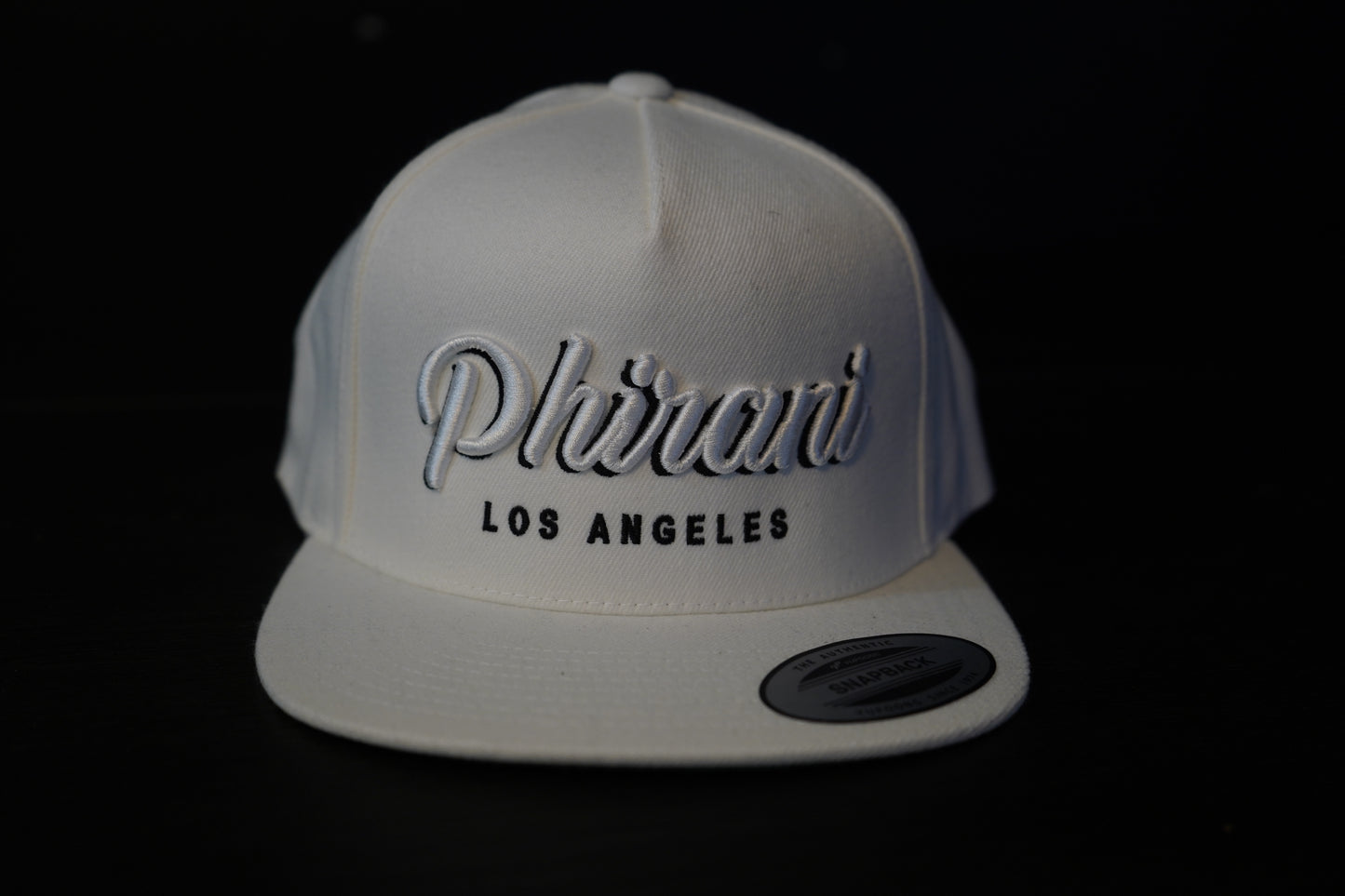 Phirani White on White Los Angeles Hat