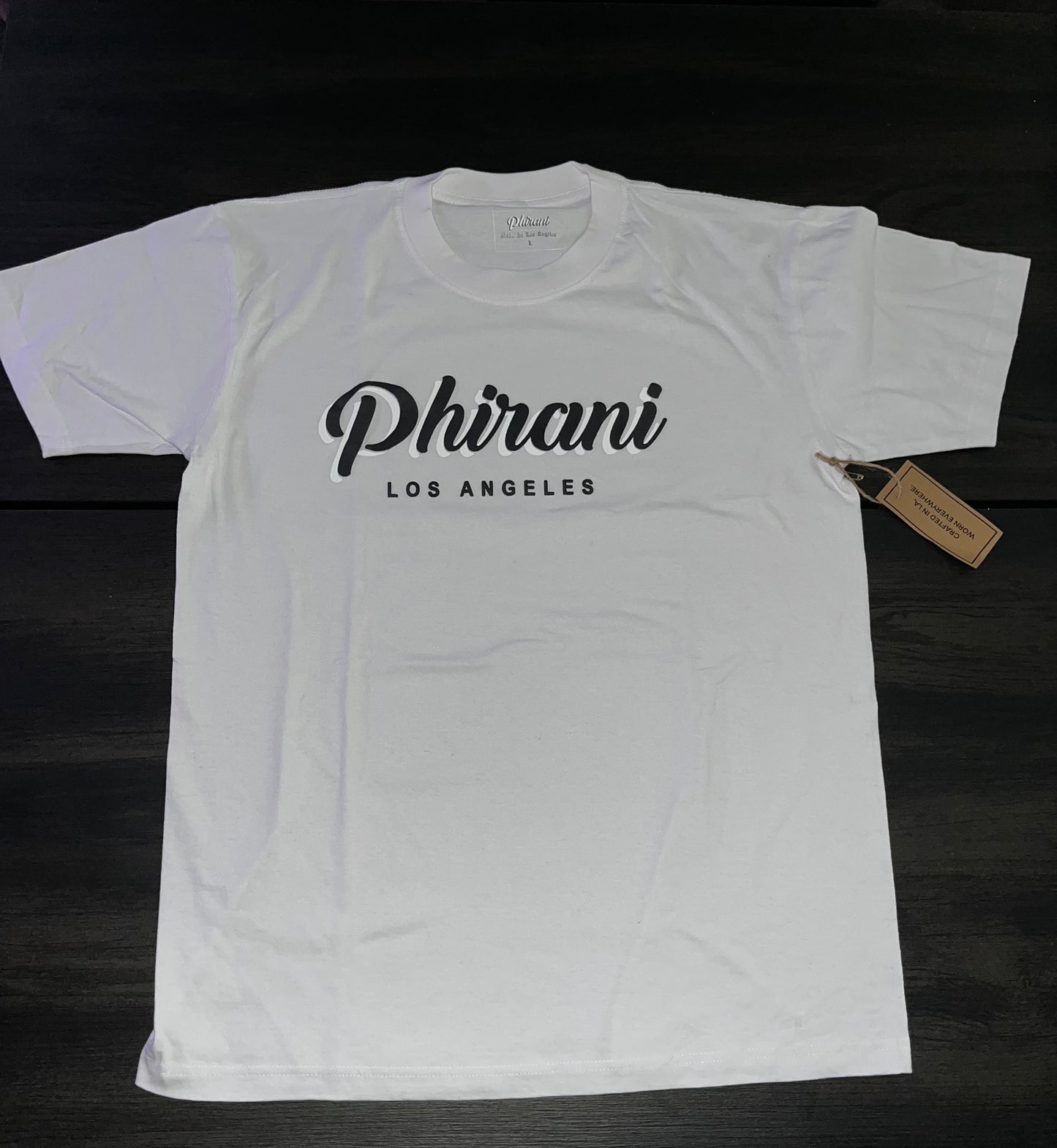 Phirani | White with Black Classic Shirt