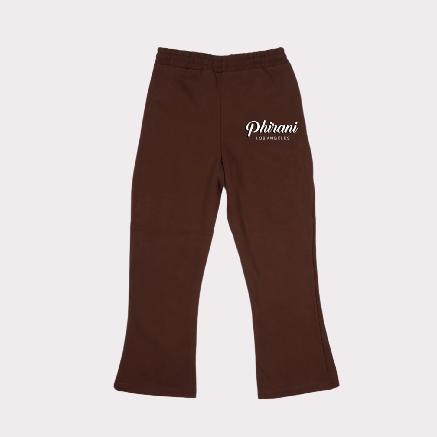 Phirani | Brown Flare Sweatpants