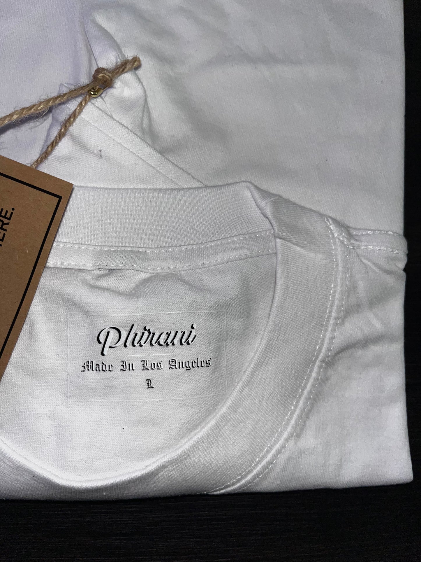 Phirani | White with Black Classic Shirt