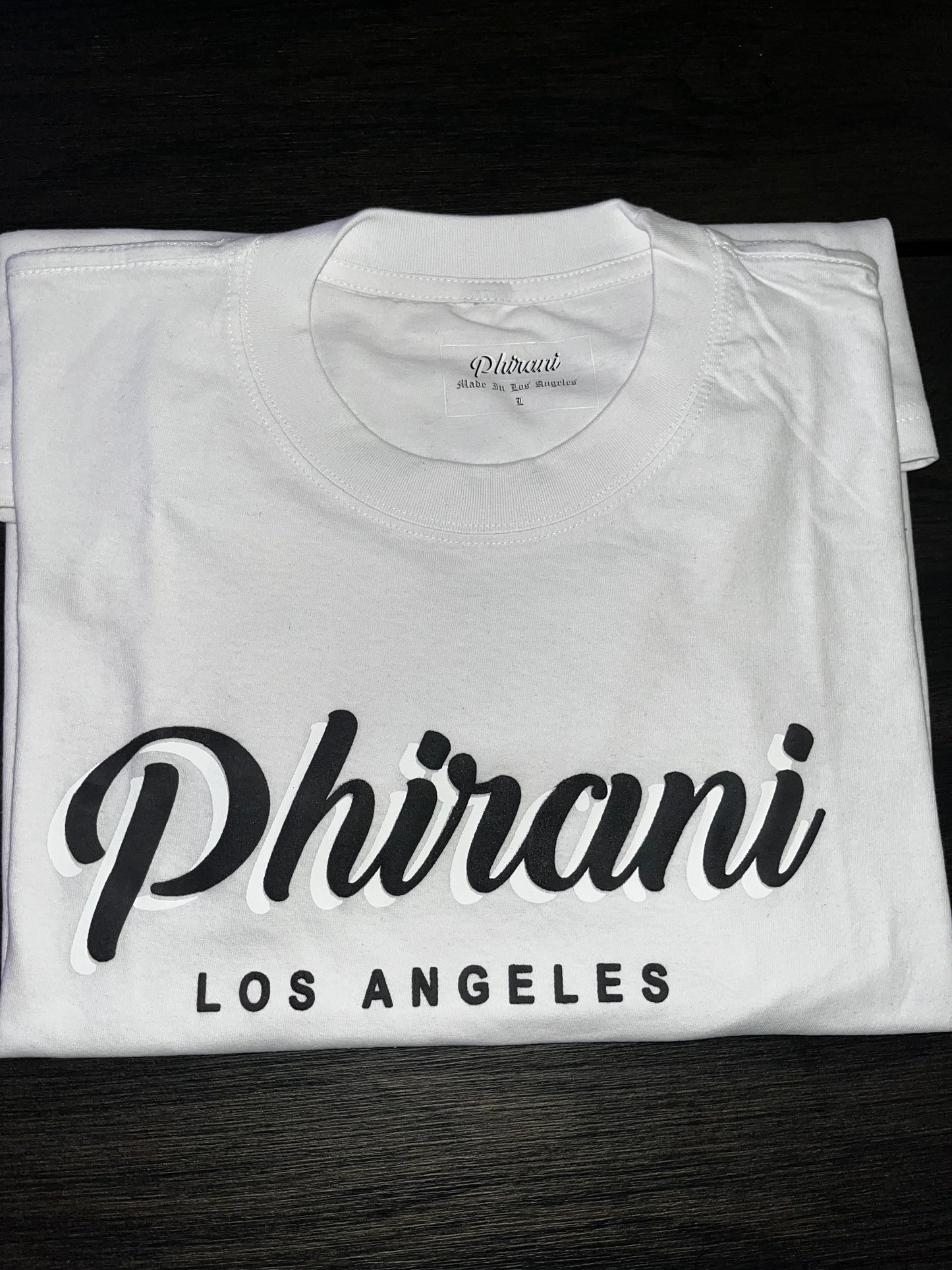 Phirani | White with Black Classic Shirt