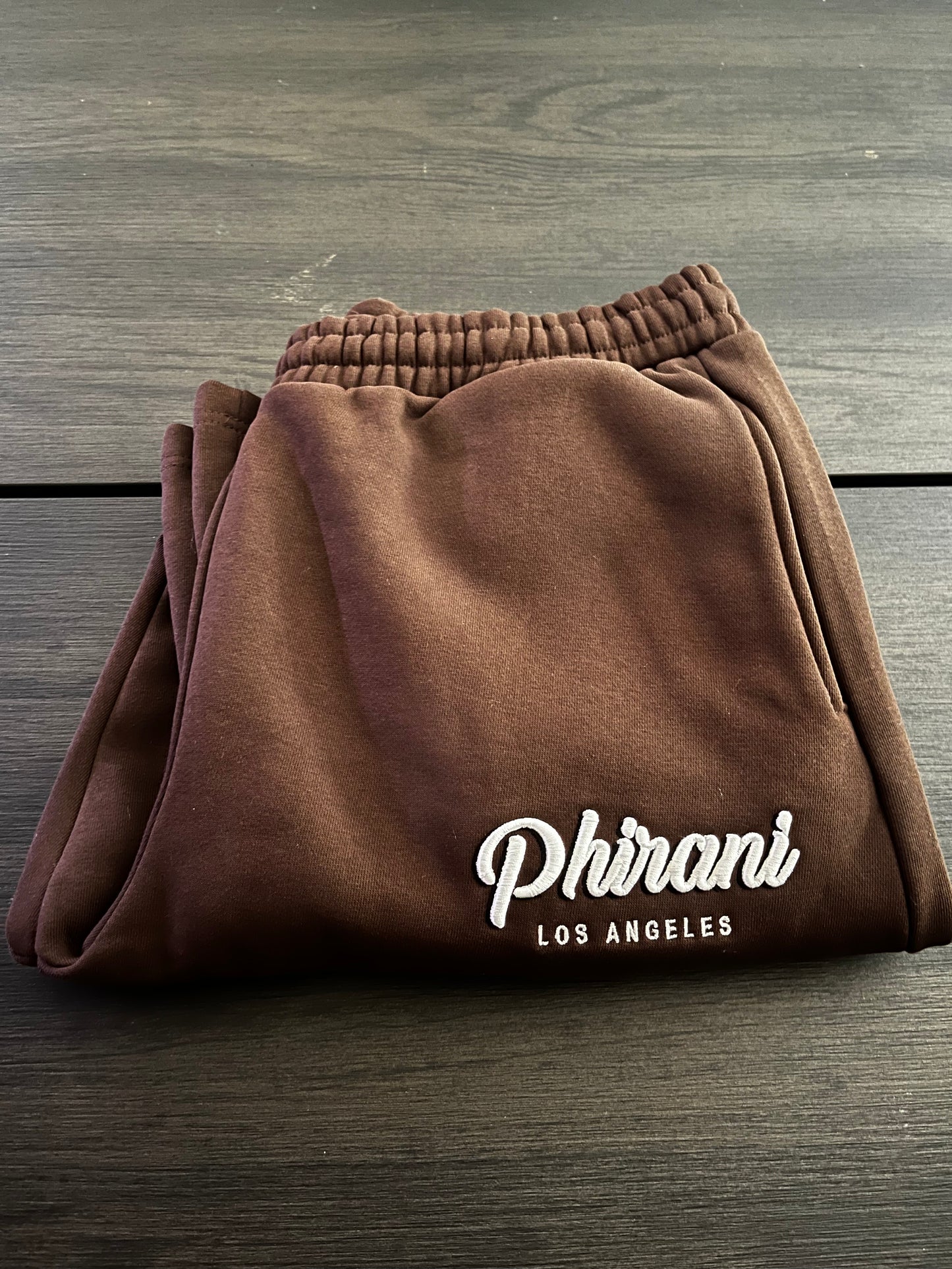 Phirani | Brown Flare Sweatpants