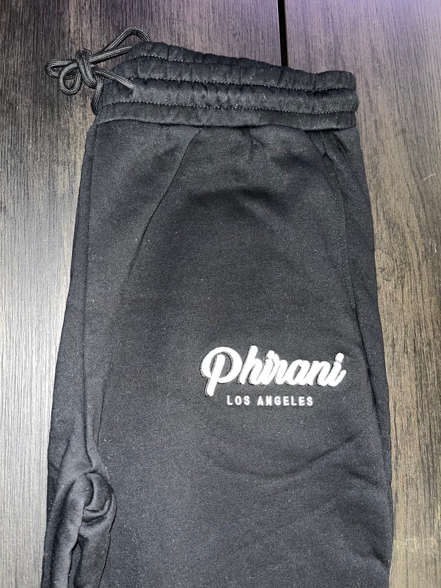 Phirani | Black Flare Sweatpants